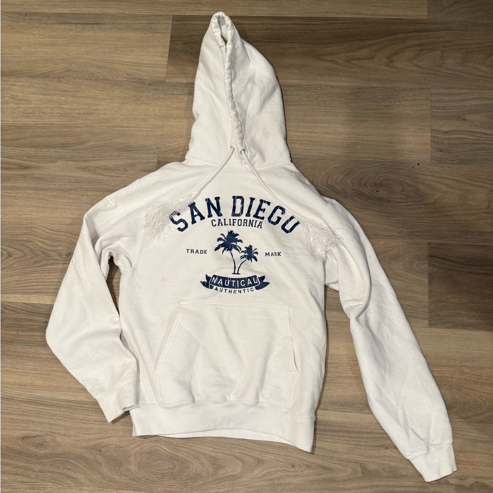 White San Diego Hoodie